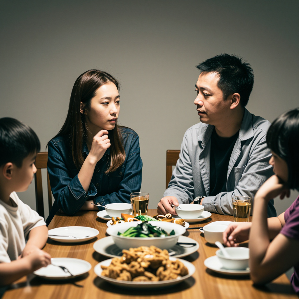 面對伴侶對家人冷淡的態度