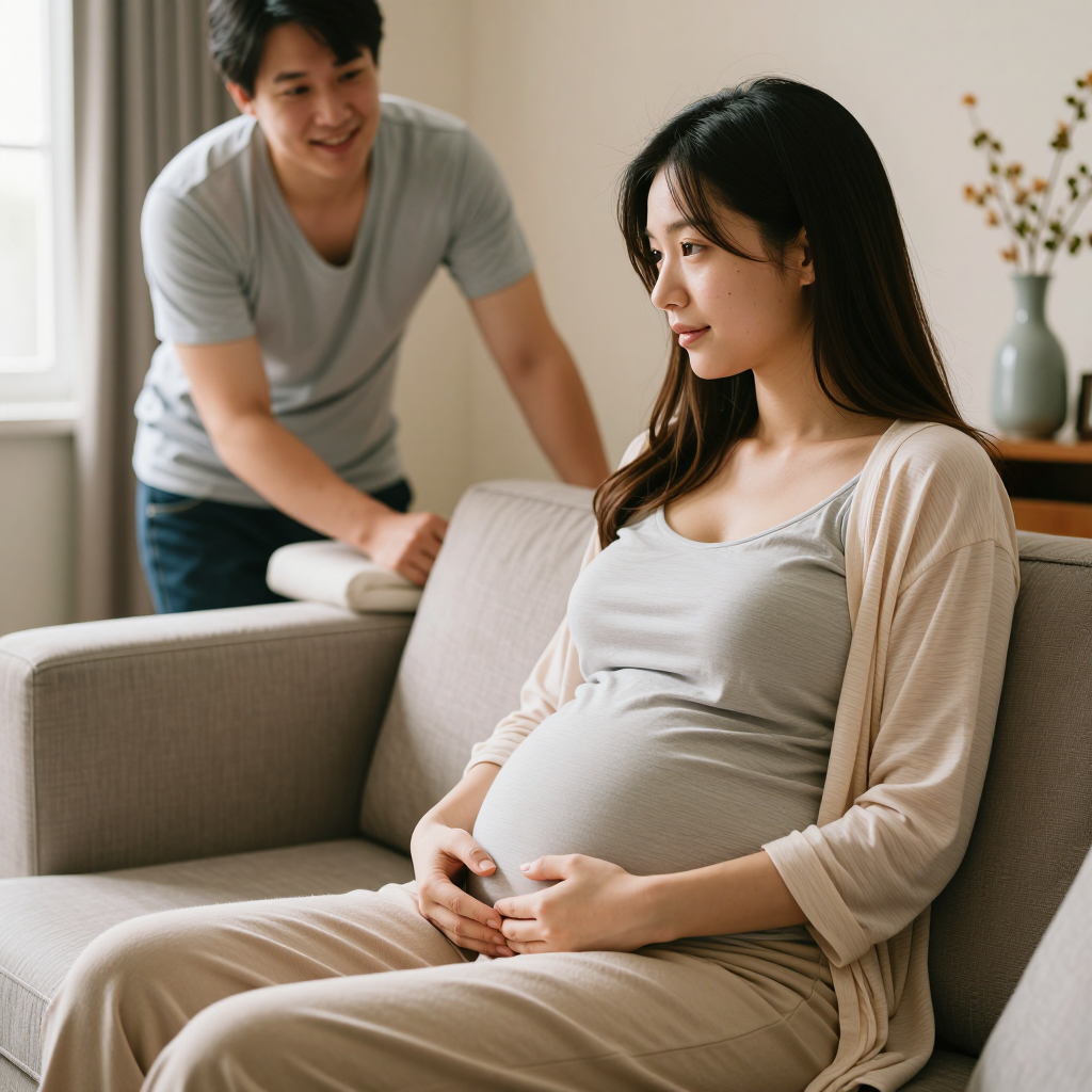 懷孕期間的親密對話